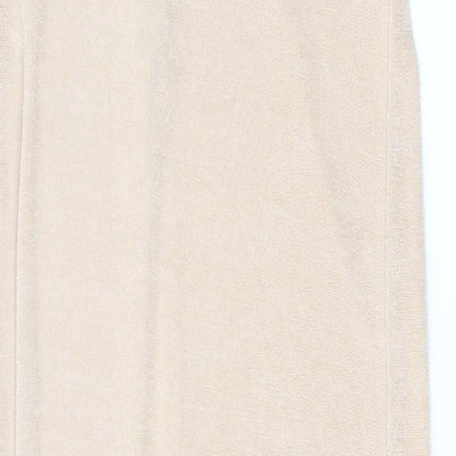 Topshop Womens Pink Polyester Maxi Skirt Size 6
