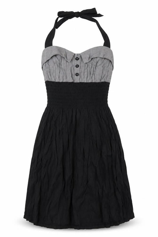 New Look Womens Black Viscose A-Line Size 10 Sweetheart Pullover