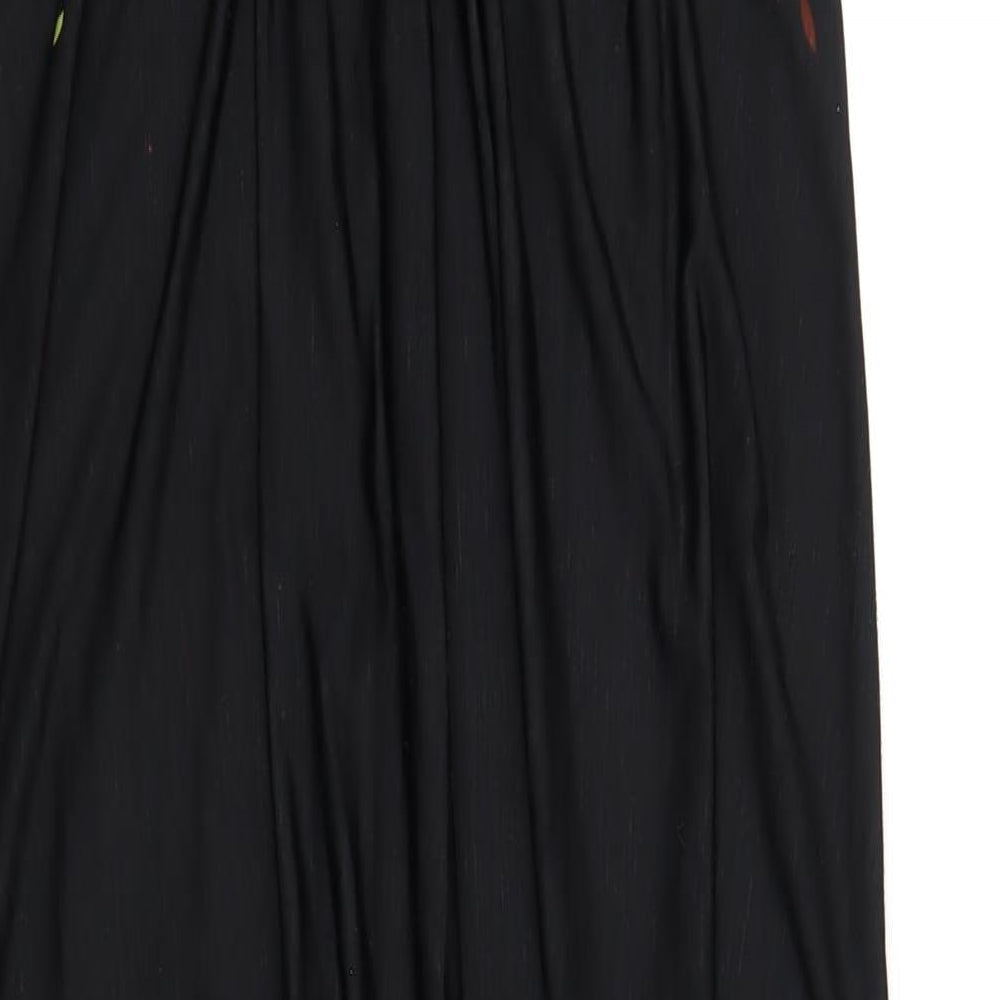 Apricot Womens Multicoloured Geometric Polyester Maxi Size S Square Neck Pullover