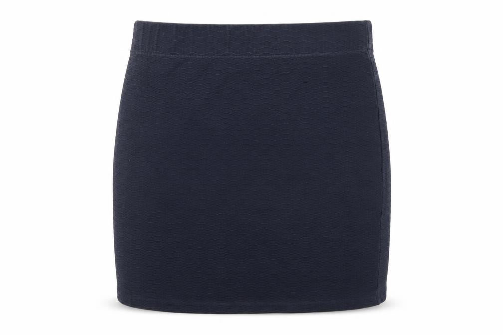 Jack Wills Womens Blue Cotton Mini Skirt Size 10