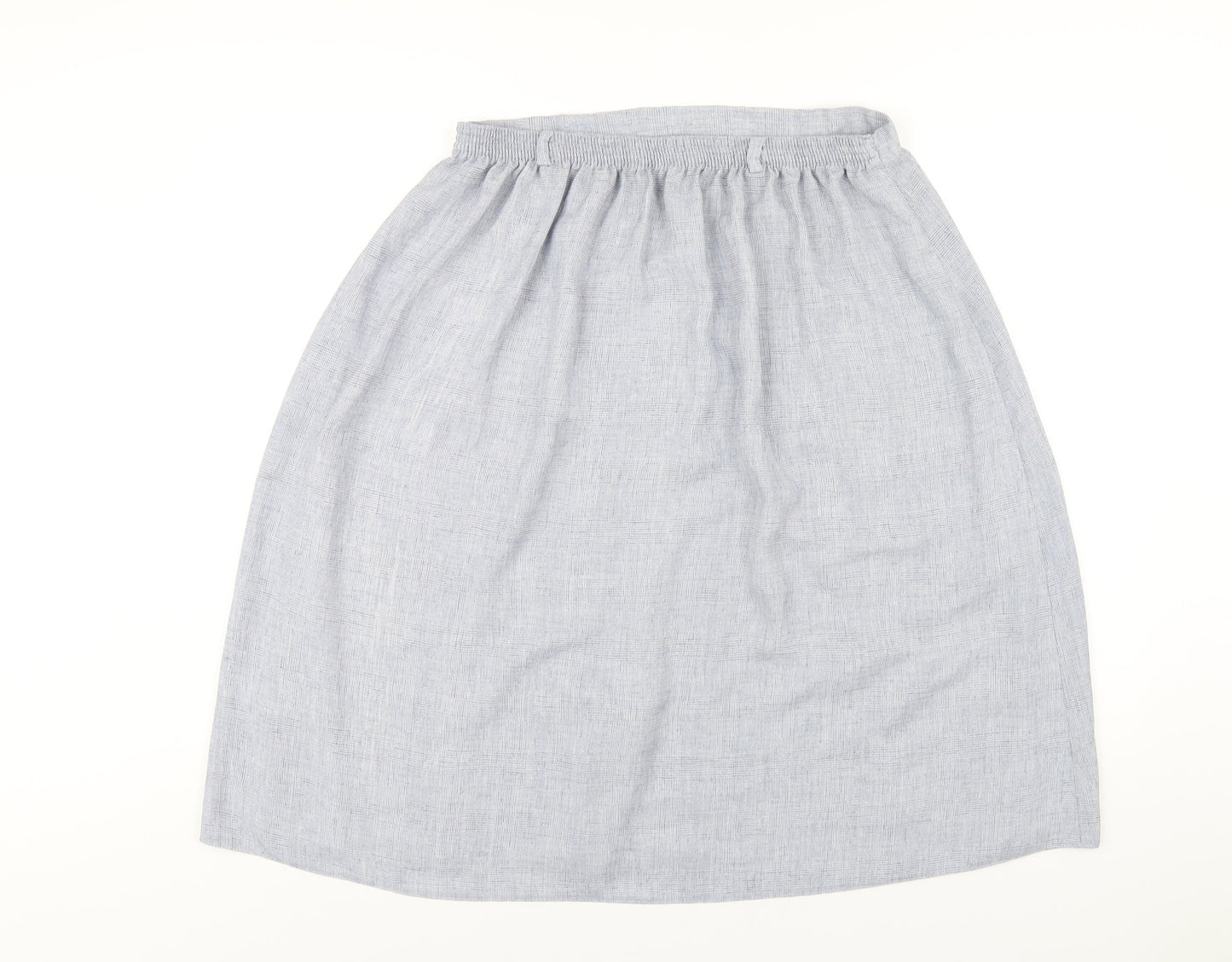 Berkertex Womens Blue Polyester A-Line Skirt Size 18