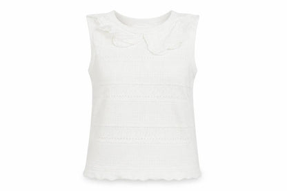 Apricot Womens White Viscose Basic T-Shirt Size 10 Round Neck