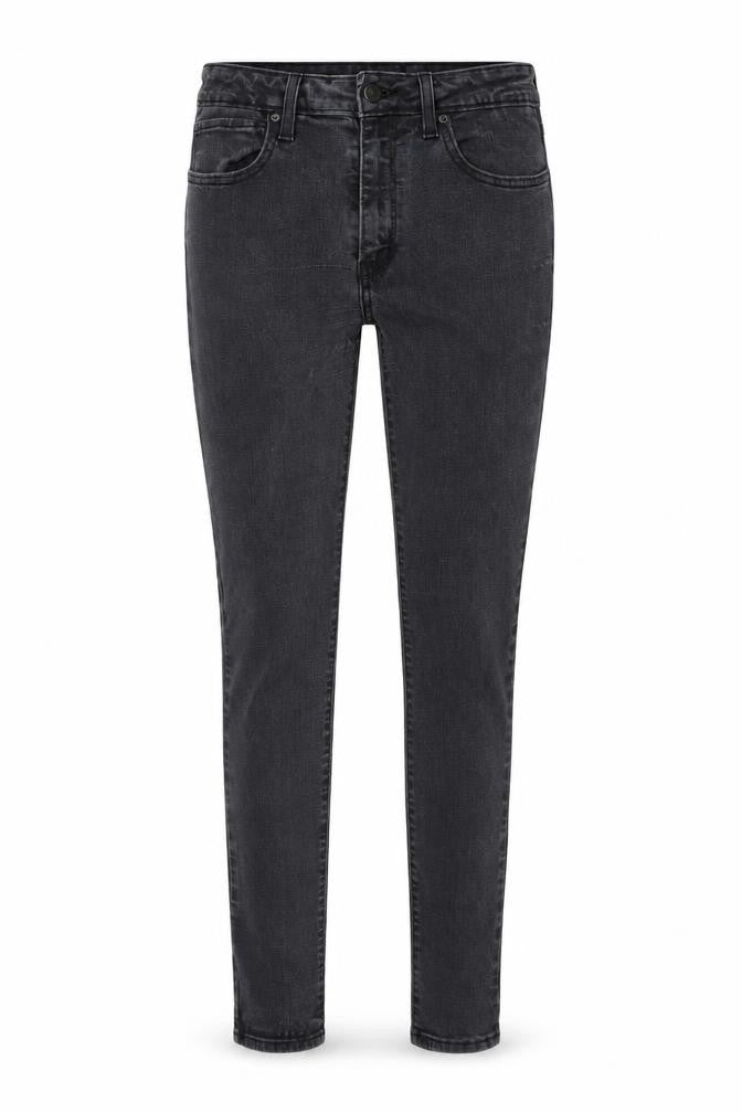 Levi's Womens Grey Cotton Skinny Jeans Size 24 in L30 in Regular Button