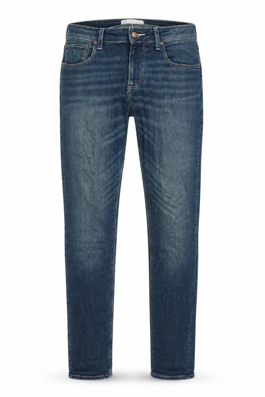 ASOS Mens Blue Cotton Skinny Jeans Size 30 in L32 in Regular Button