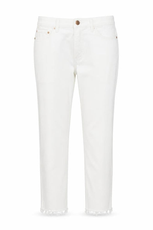 Marks & Spencer Womens White Cotton Skinny Jeans Size 14 L24 in Regular Button