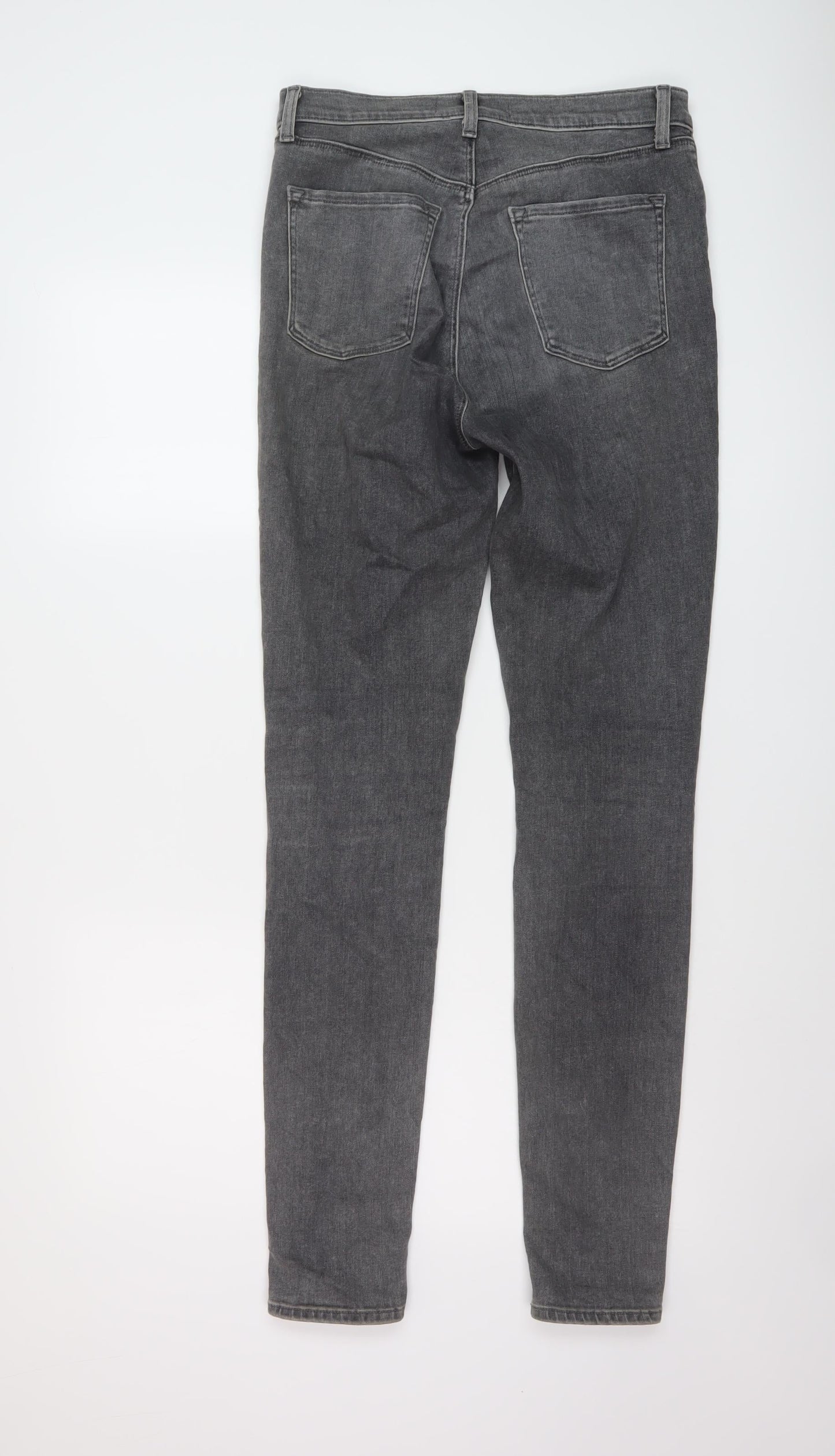 J Brand Womens Grey Cotton Skinny Jeans Size 28 in L32 in Regular Button