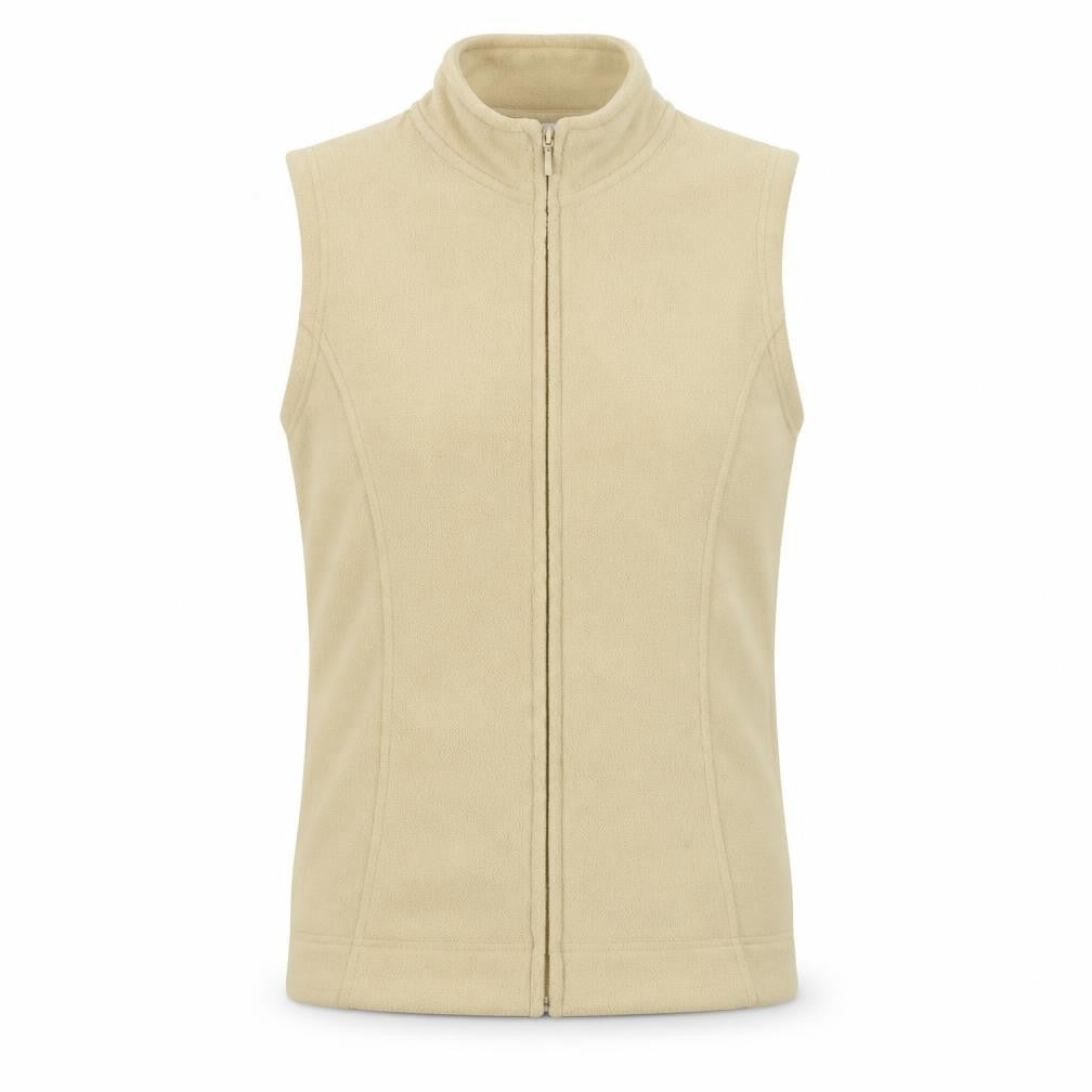 EWM Womens Beige Gilet Jacket Size 10 Zip
