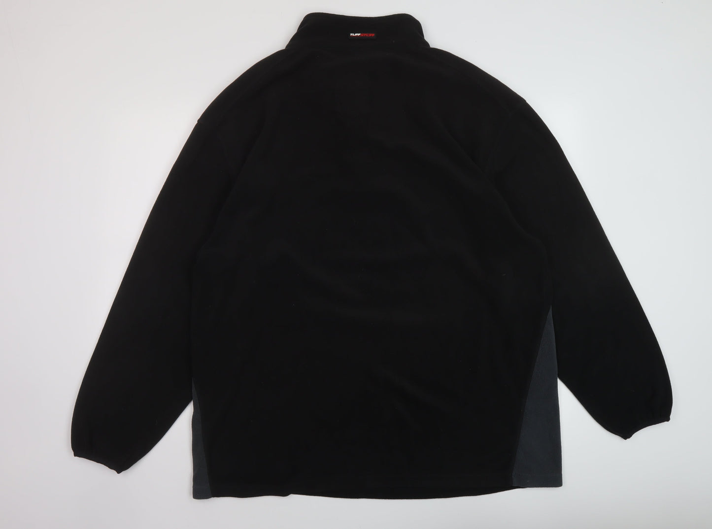 TruffleShuffle Mens Black Polyester Pullover Sweatshirt Size 2XL
