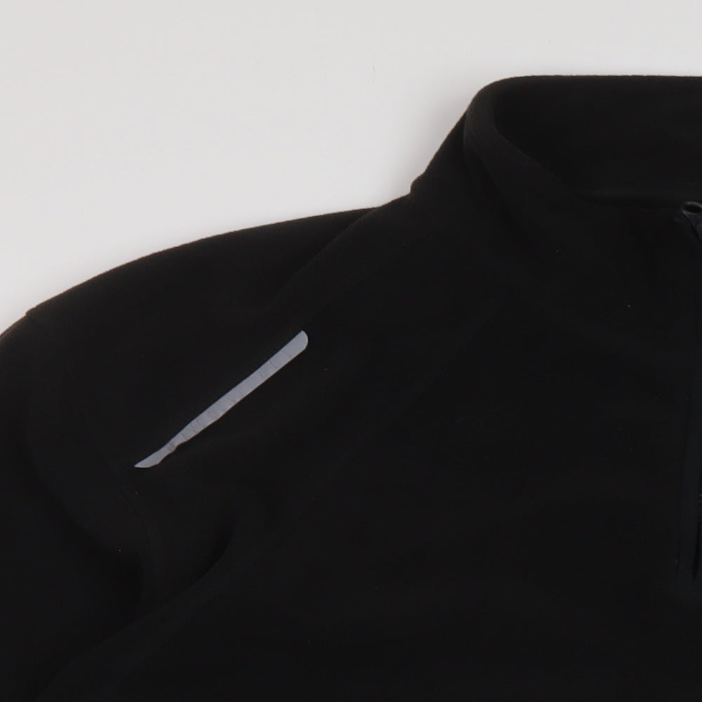TruffleShuffle Mens Black Polyester Pullover Sweatshirt Size 2XL