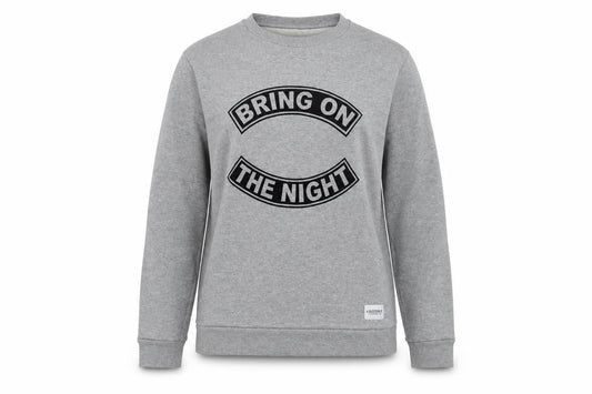 A Question Of Womens Grey Cotton Pullover Sweatshirt Size M Pullover