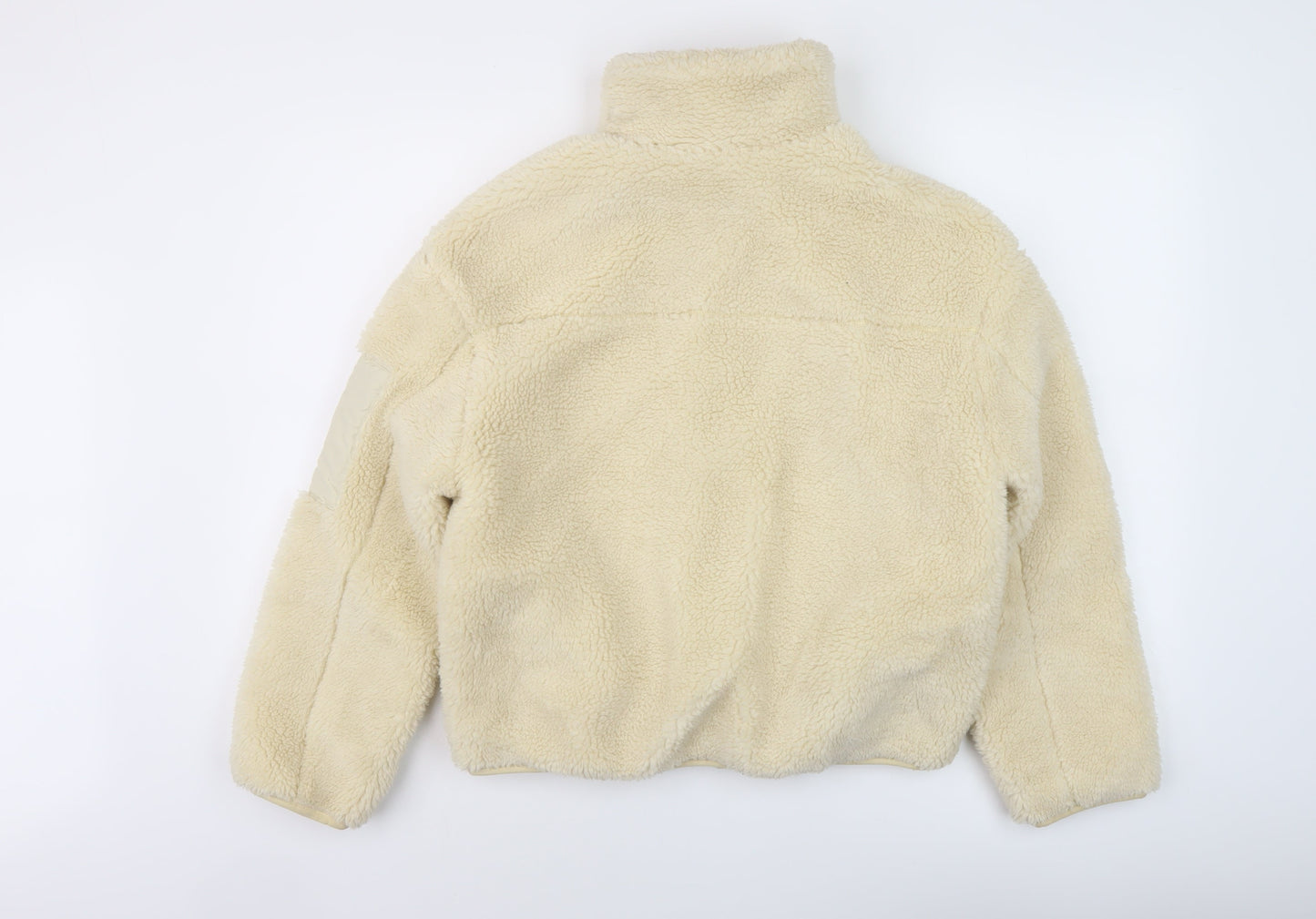 New Look Womens Ivory Jacket Size S Zip