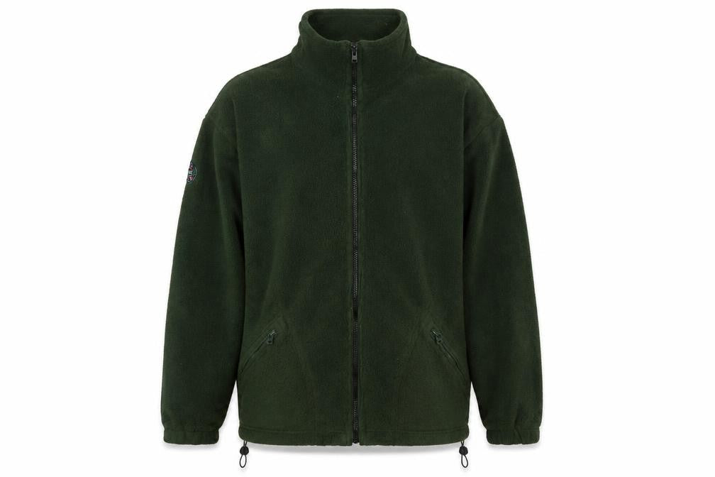 David Taylor Mens Green Jacket Size XL Zip - Zip Pockets