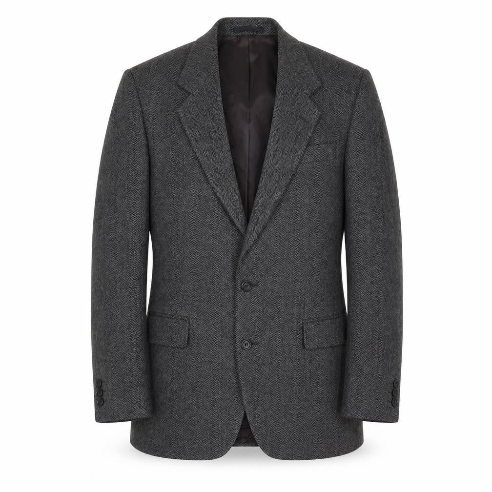 IMC Mens Grey Wool Jacket Suit Jacket Size 40 Regular - Inside Pockets