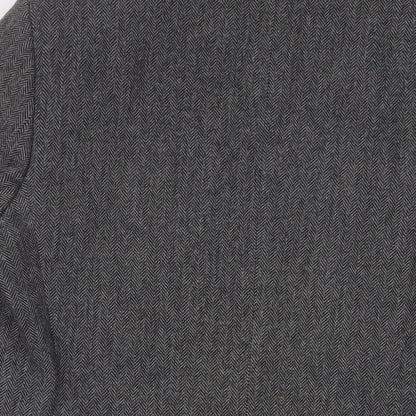 IMC Mens Grey Wool Jacket Suit Jacket Size 40 Regular - Inside Pockets