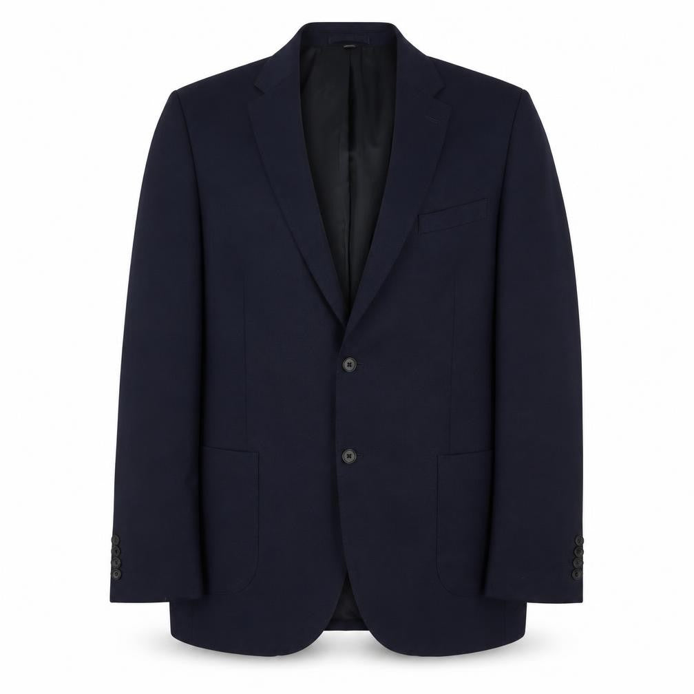 Marks & Spencer Mens Blue Polyamide Jacket Suit Jacket Size 44 Regular