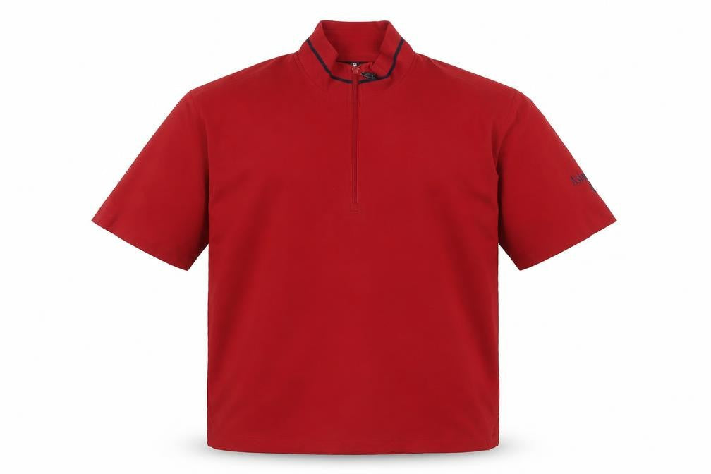 Ashworth Mens Red Polyester Pullover Sweatshirt Size M