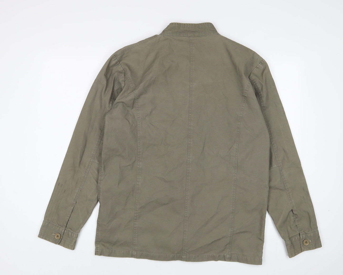 Simon Clark Mens Green Jacket Size S Zip