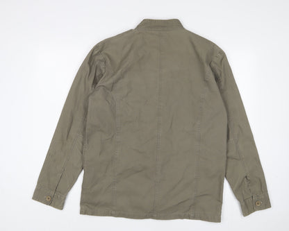 Simon Clark Mens Green Jacket Size S Zip