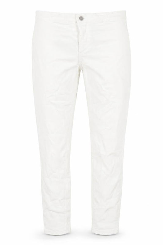 Topshop Womens White Cotton Skinny Jeans Size 30 L25 in Regular Zip