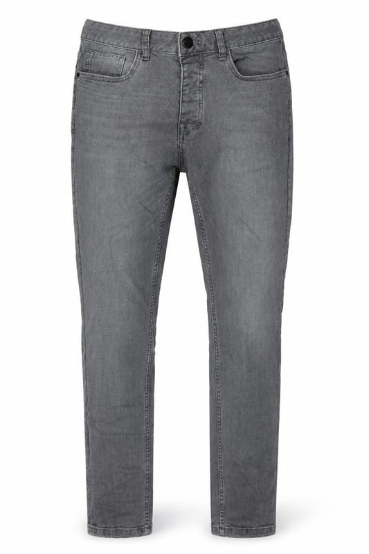 Denim & Co. Mens Grey Cotton Skinny Jeans Size 30 in L32 in Regular Zip