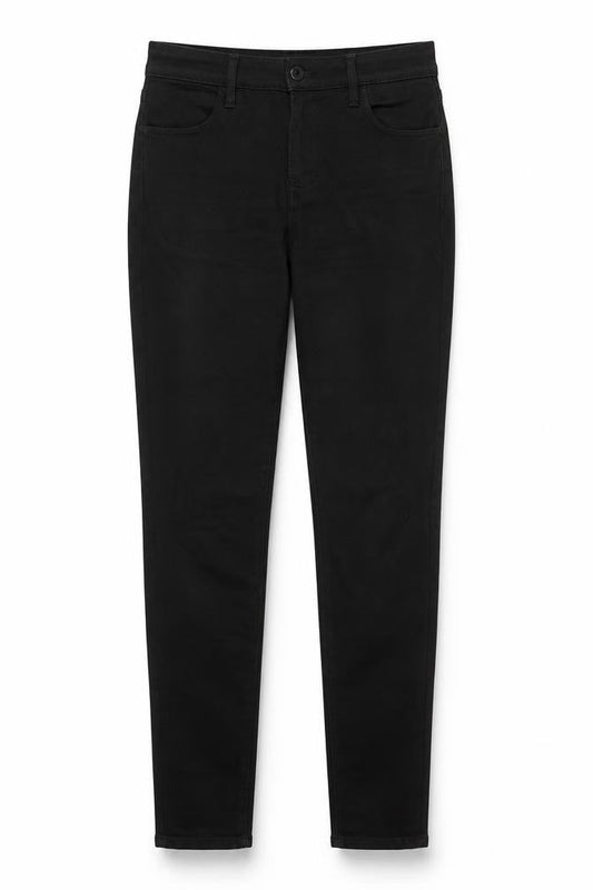 J Brand Womens Black Cotton Skinny Jeans Size 28 in L30 in Regular Zip