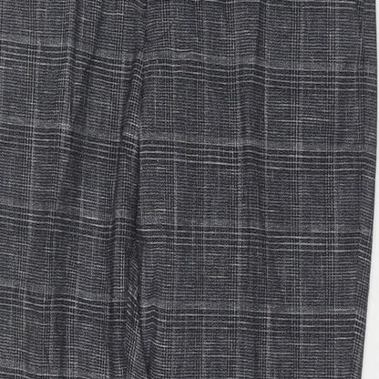 Next Mens Grey Polyester Snow Pants Trousers Size 32 in L27 in Regular Zip