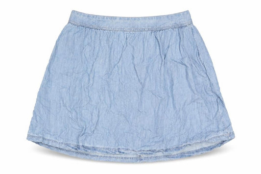 Next Womens Blue Lyocell Flare Skirt Size 14 Zip