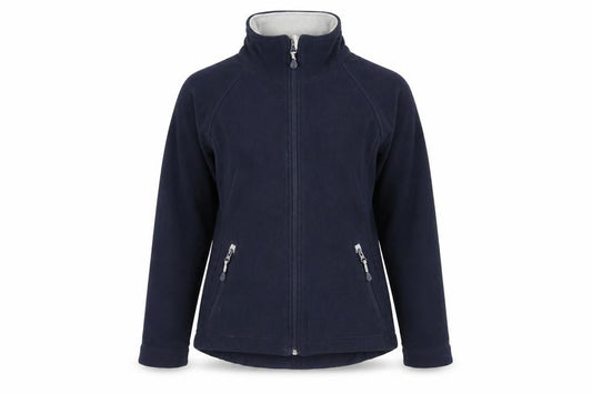 Nautical Womens Blue Polyester Full Zip Sweatshirt Size 8 Zip