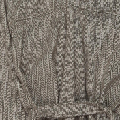 Stella Morgan Womens Beige Pea Coat Coat Size 12 Button
