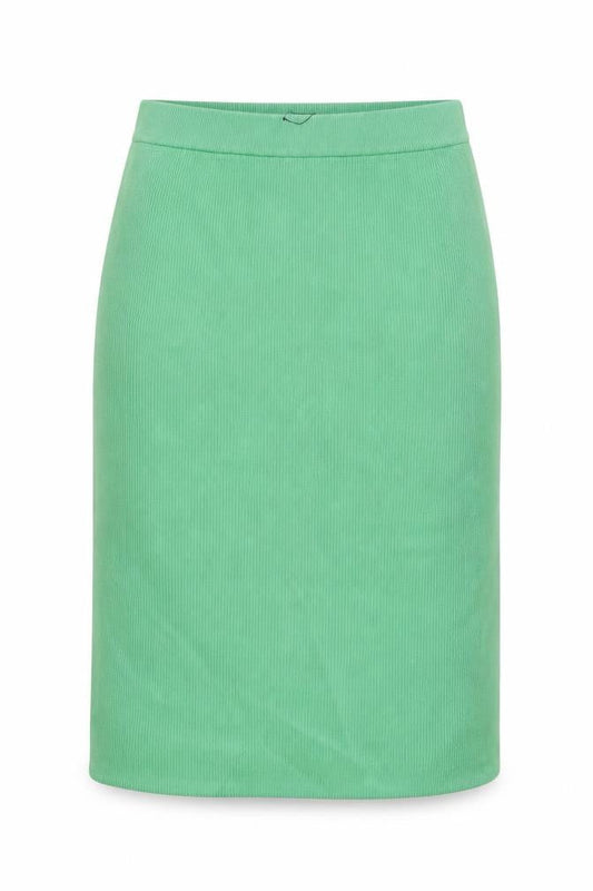 Marks & Spencer Womens Green Viscose A-Line Skirt Size XL