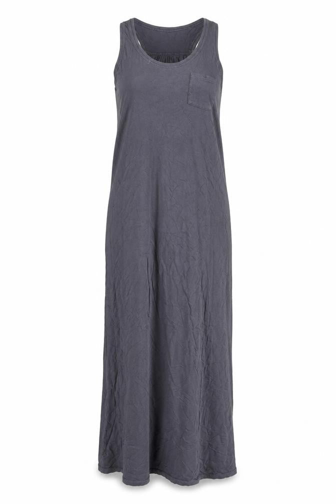 Oasis Womens Green Viscose Maxi Size S Scoop Neck Pullover