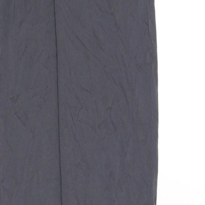 Oasis Womens Green Viscose Maxi Size S Scoop Neck Pullover