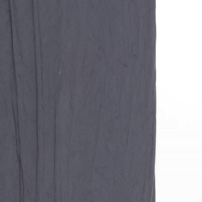 Oasis Womens Green Viscose Maxi Size S Scoop Neck Pullover