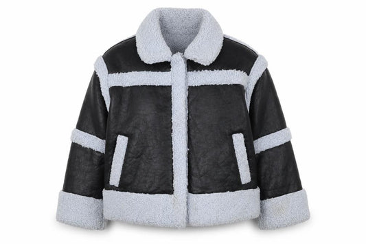 ASOS Womens Black Jacket Size 14 Snap