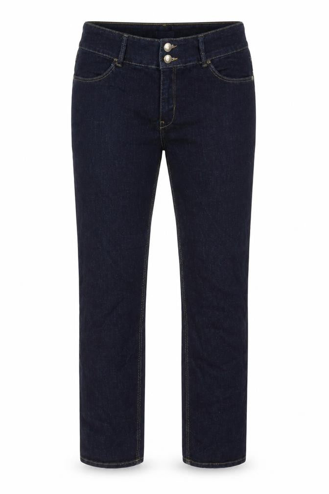 Lindex Womens Blue Cotton Straight Jeans Size 36 in L30 in Regular Zip