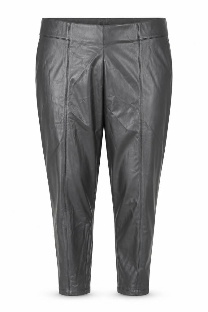 Marks & Spencer Womens Black Polyester Pedal Pusher Trousers Size 20 L27 in Regular