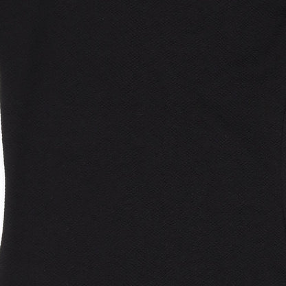 Dorothy Perkins Womens Black Polyester Bodycon Size 12 Round Neck Pullover