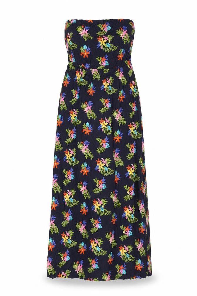 Studio Womens Black Floral Viscose Maxi Size 10 Off the Shoulder Pullover