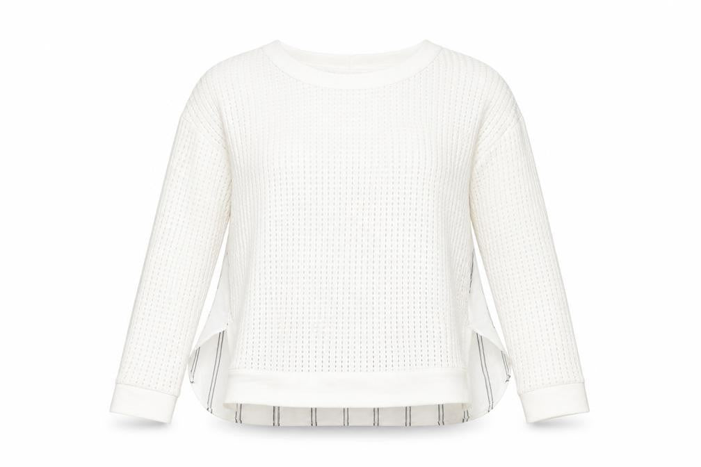 French Connection Womens Ivory Cotton Basic T-Shirt Size XS Round Neck