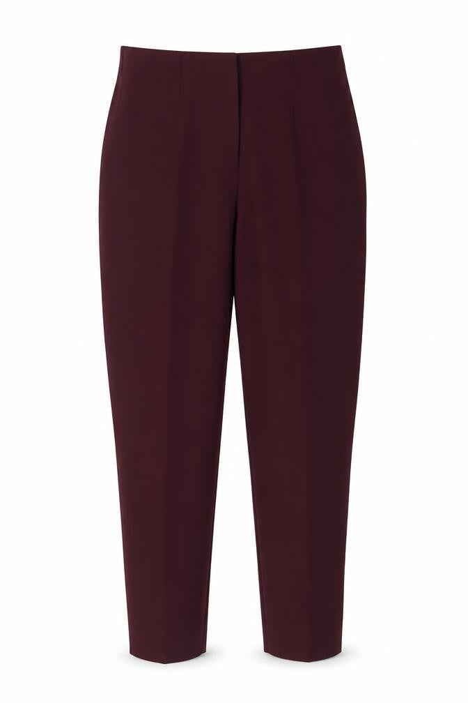 VERO MODA Womens Purple Polyester Chino Trousers Size S L27 in Regular Button