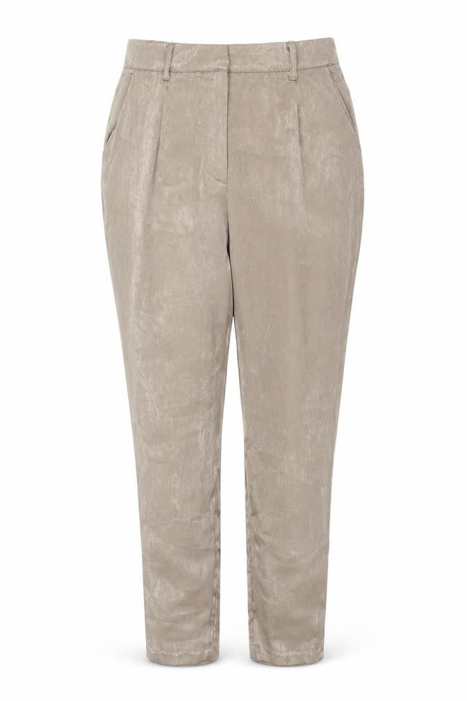 Missguided Womens Brown Polyester Trousers Size 10 L30 in Regular Zip