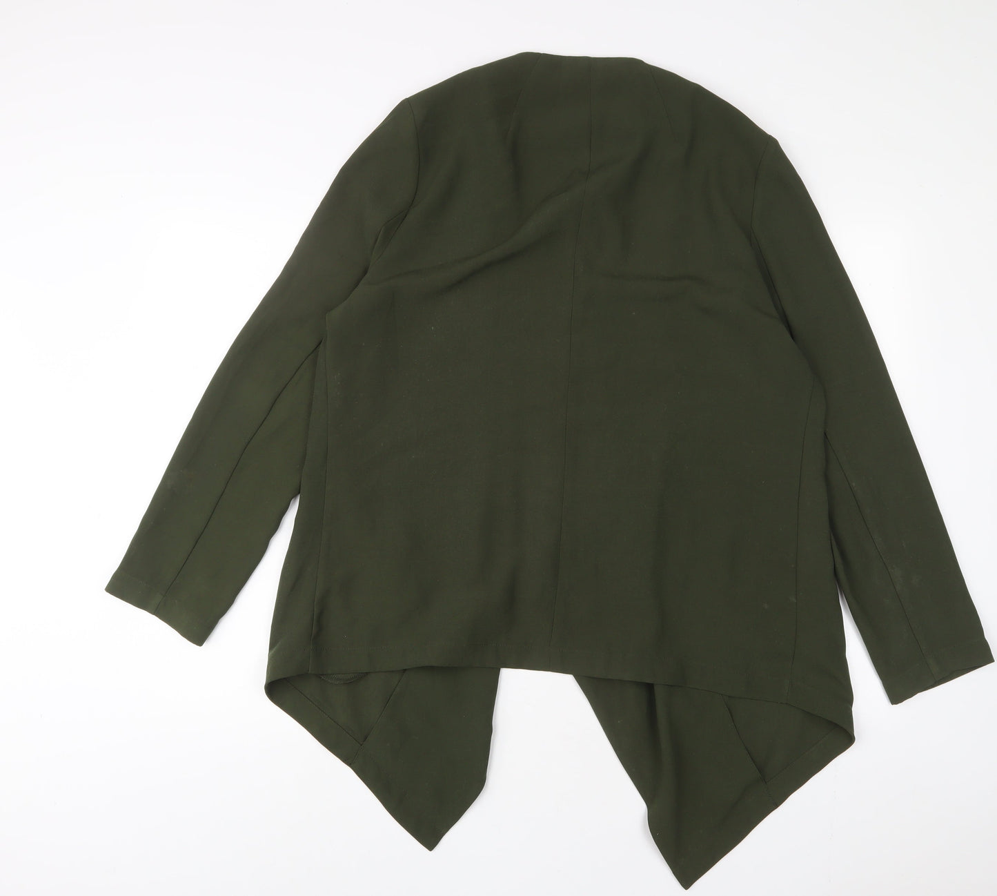 Dorothy Perkins Womens Green Jacket Blazer Size 8 - Open Back