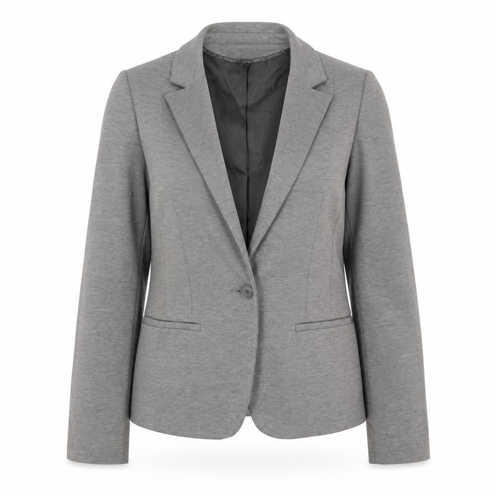Dorothy Perkins Womens Grey Jacket Blazer Size 8 Button