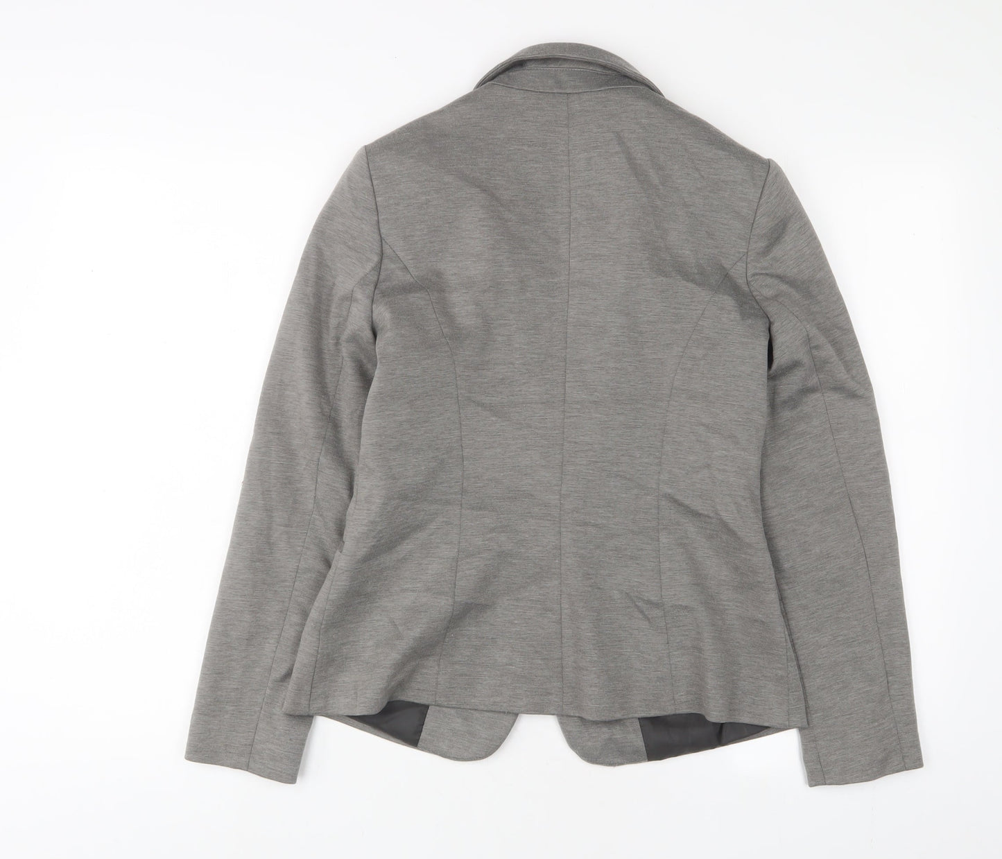 Dorothy Perkins Womens Grey Jacket Blazer Size 8 Button
