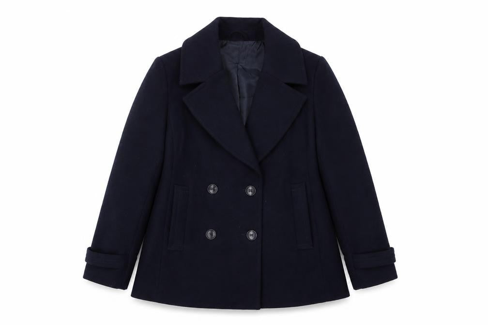 Debenhams Womens Blue Jacket Size 14 Button