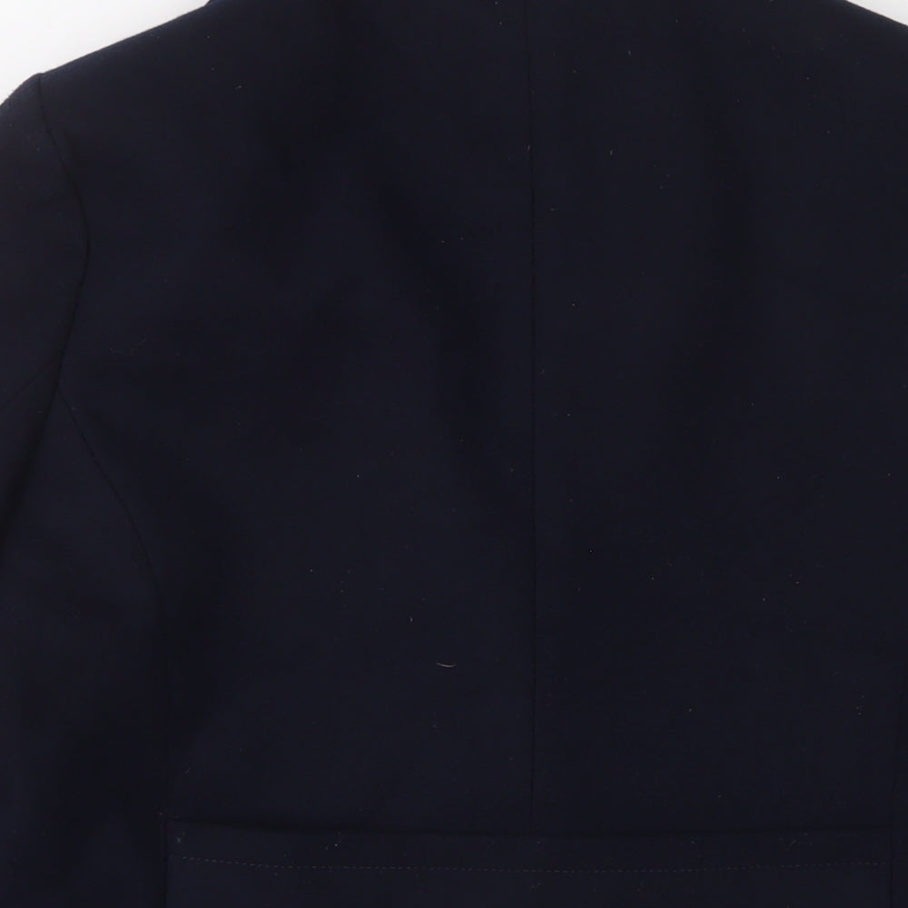 Debenhams Womens Blue Jacket Size 14 Button