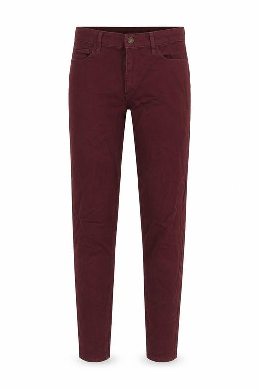 Hollister Womens Red Cotton Straight Jeans Size 28 in L30 in Regular Zip
