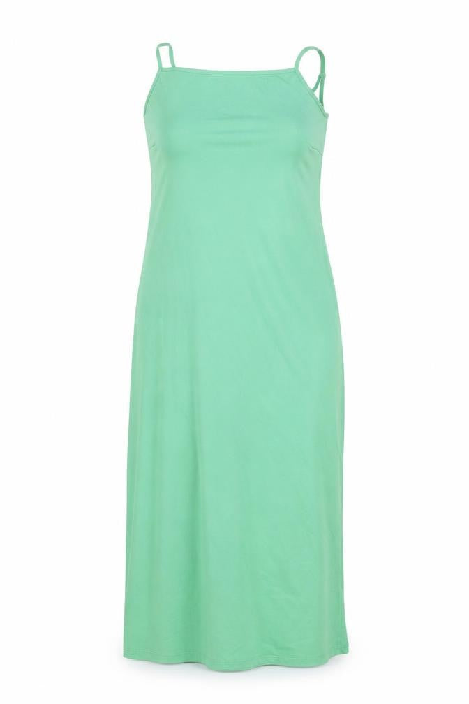 Marks & Spencer Womens Green Polyester Maxi Size 12 Square Neck Pullover