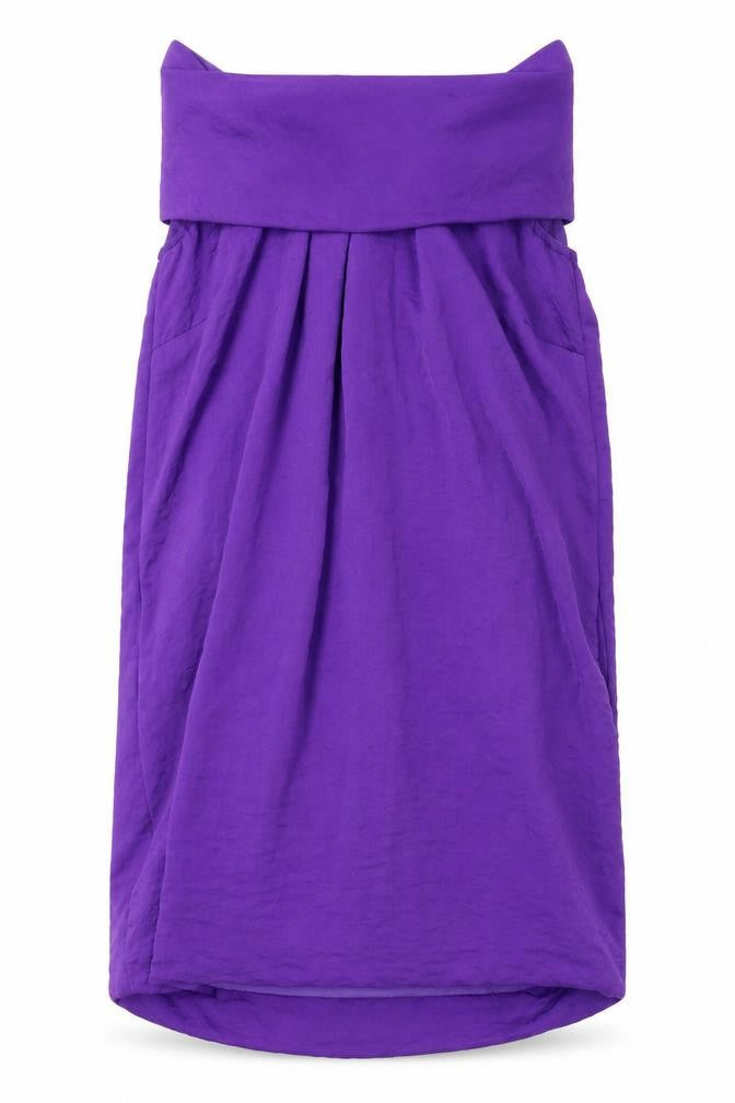 Debenhams Womens Purple Polyester A-Line Size 6 Roll Neck Pullover