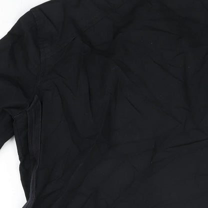 Politix Womens Black Jacket Coat Size S Zip